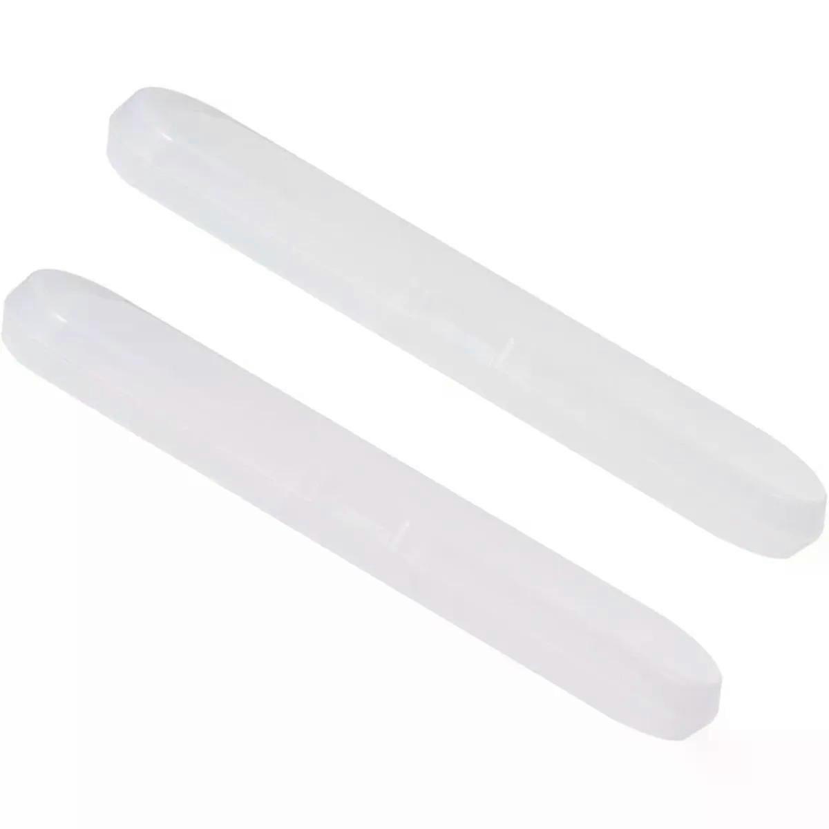 2Pcs Digital Thermometer Storage Case, Plastic Travel Box for Probe