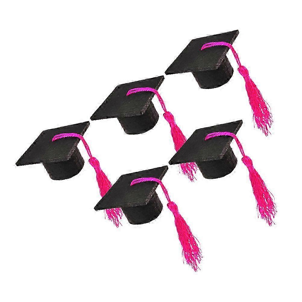 Doctoral Cap compatible with Party Use 5Pcs Mini Tassel Covers