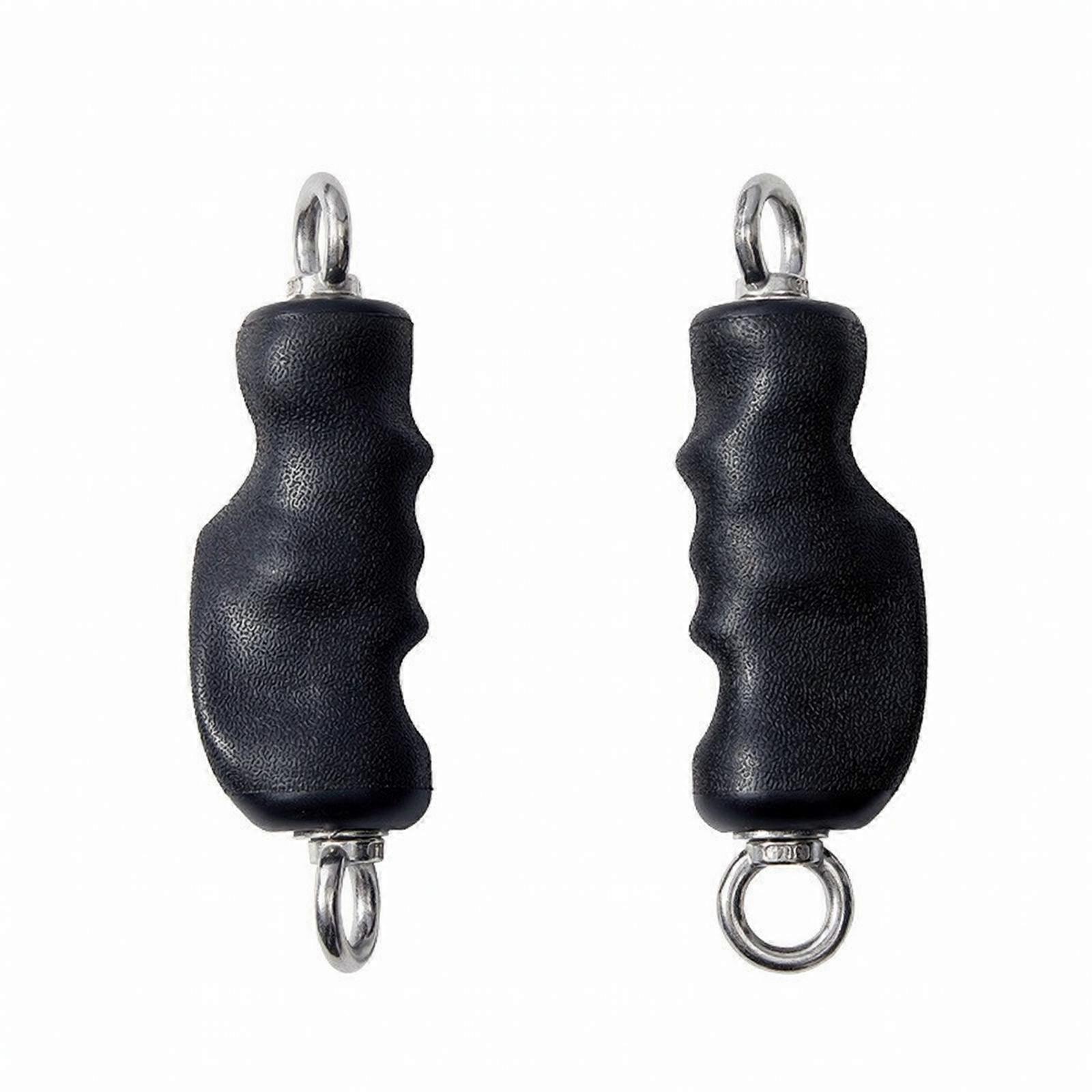 Cable Machine Handle Ergonomic Cable Attachment Grip with Molded Handles Premium