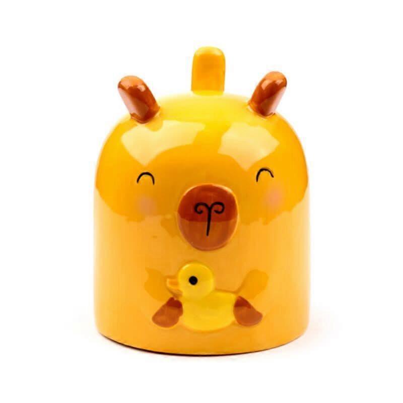 Puckator Capybara Upside Down Ceramic Shaped Mug UMUG21 | Acotis - Ceramic