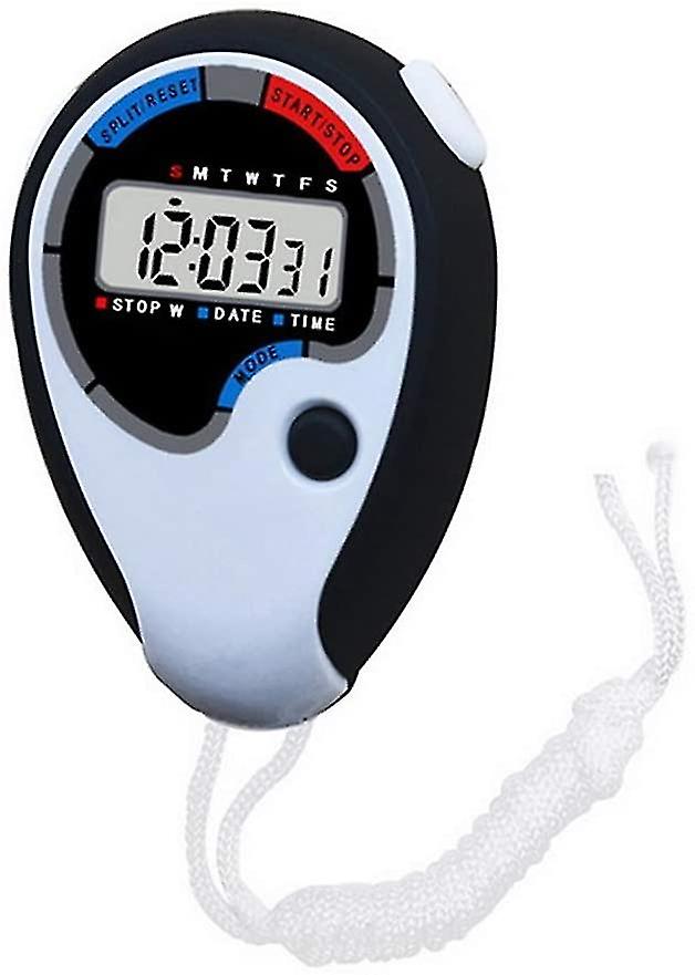 Multi-function Stopwatch, Waterproof Electronic Digital Chronograph Time