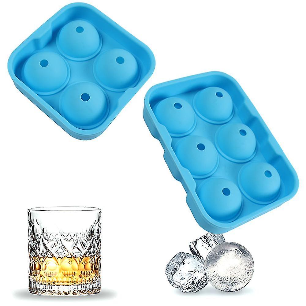 2pcs whisky is ball, sfære isbit former, stor isbit sfære, stor sfære isbit