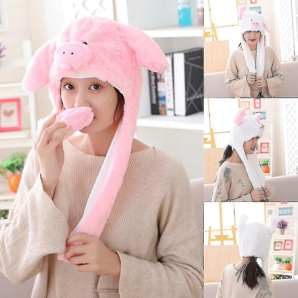 Deer Hat Deer Print Leg Warmer & Hat Set – Soft Furry With  display picture 1