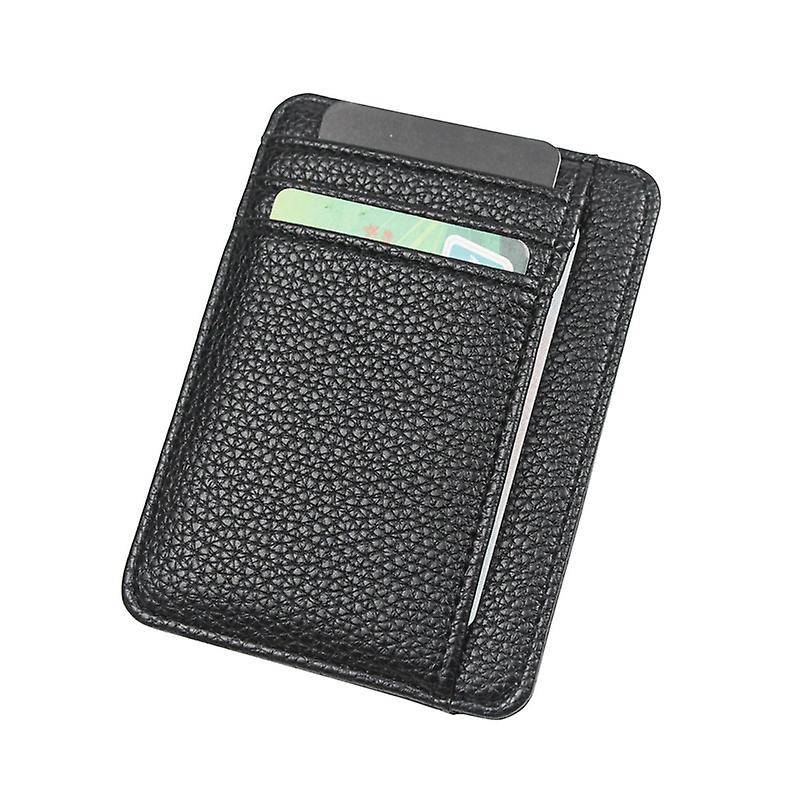 Tarjetero delgado con 8 ranuras para tarjetas