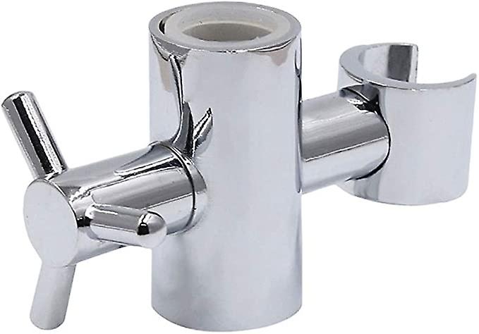 Alloy Hand Held Shower Holder for Slider Height, Angle Adjustable Sprayer Holder on Slide Bar New 24mm