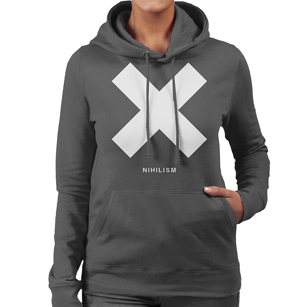 Nihilisme filosofi Symbol kvinners Hettegenser