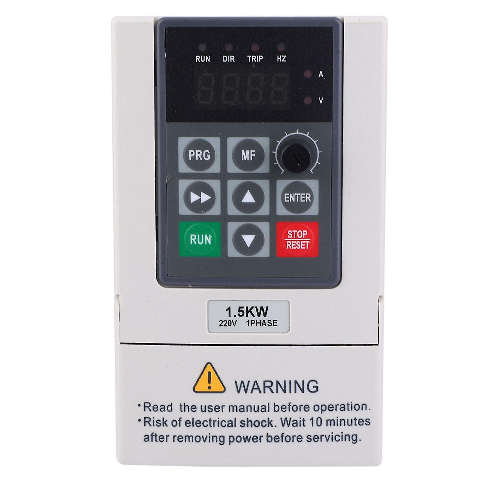 1.5Kw Single Phase To 3 Phase 220v Variable Frequency Converter Inverter
