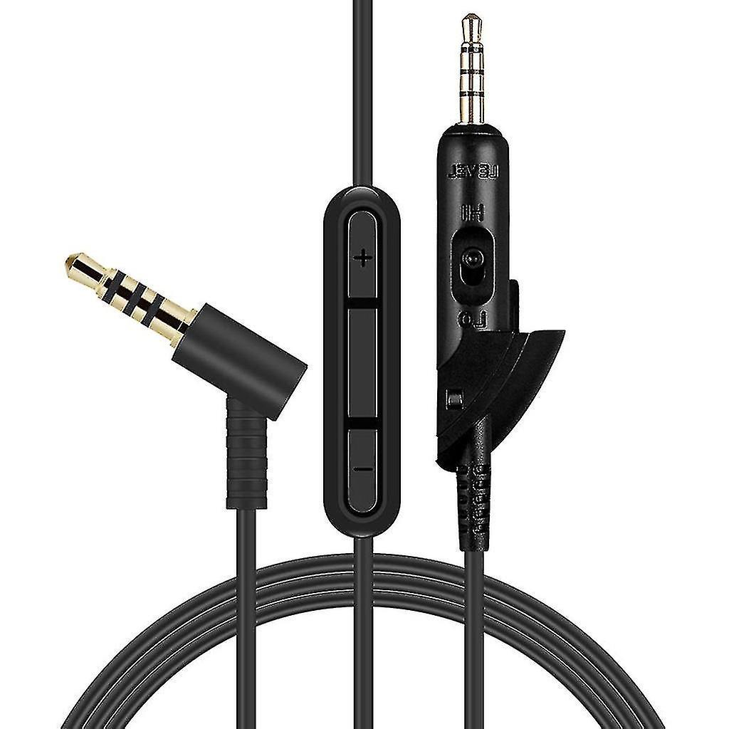 Replacement Audio Cable Cord For Qc15 Qc2headsets Pvc Line Headphone Cord