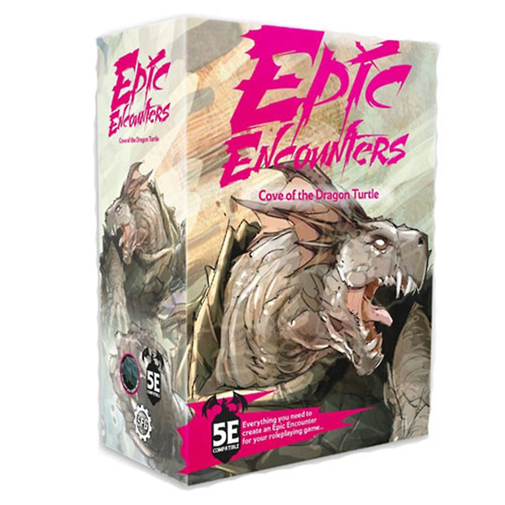 Epic Encounters Cove of the Dragon Turtle Highly Interactive Role Playing Game
