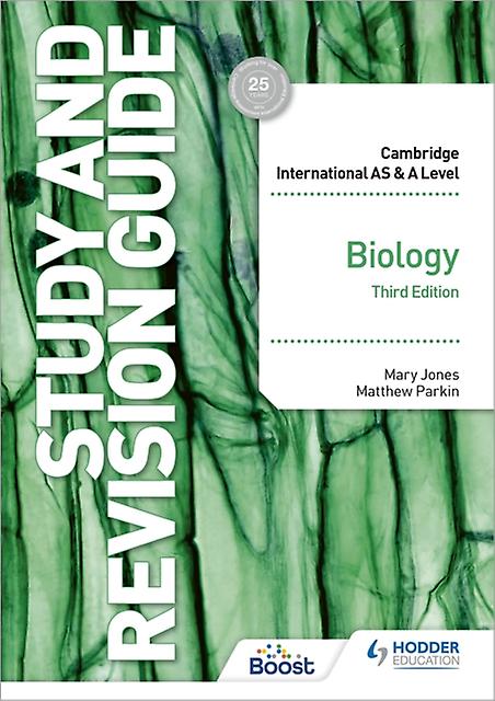 Cambridge International Asa Level Biology Study And Revision Guide Third Edition by Matthew Parkin Paperback Book