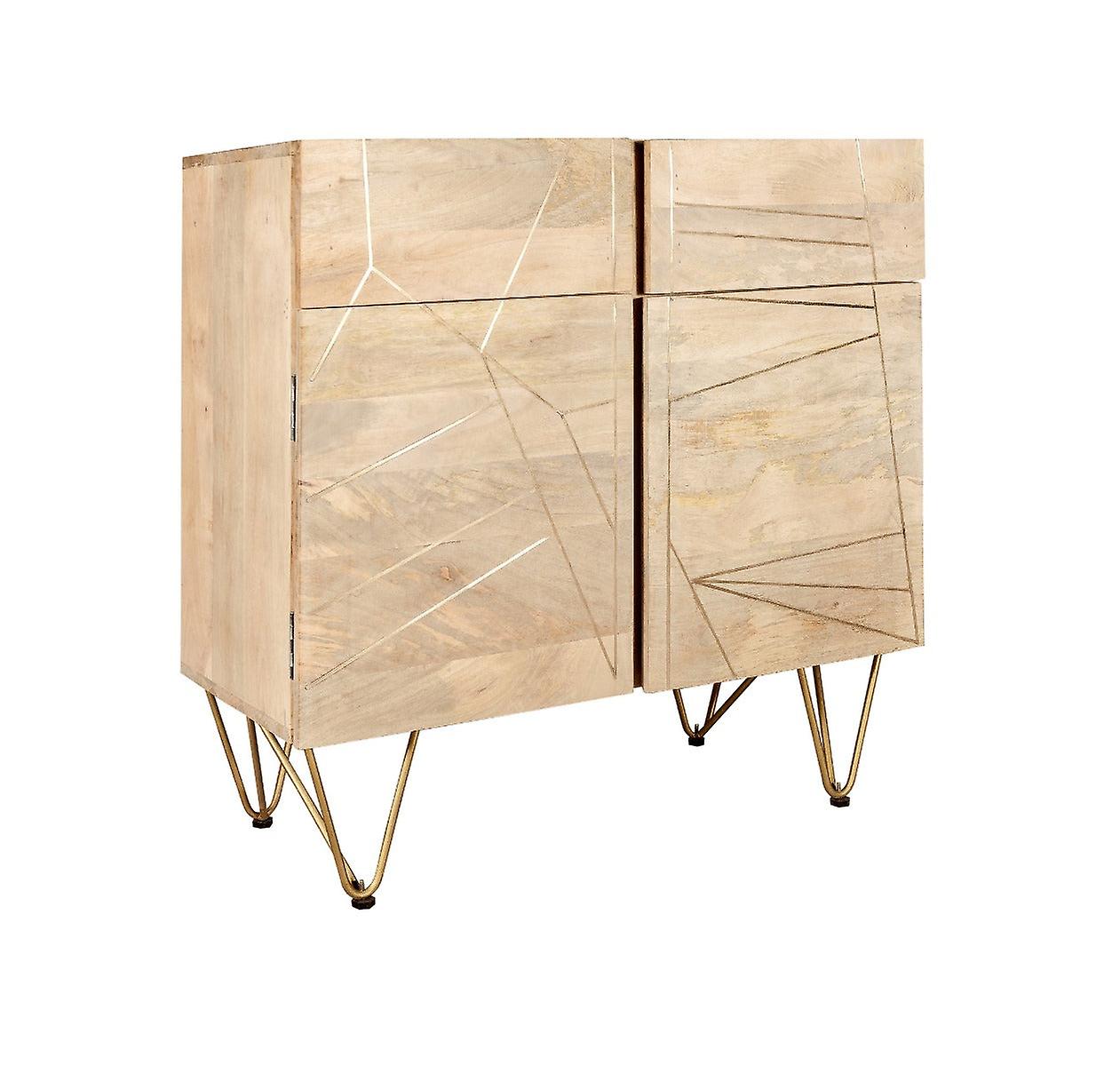 Brighton Light Mango Wood Small Sideboard