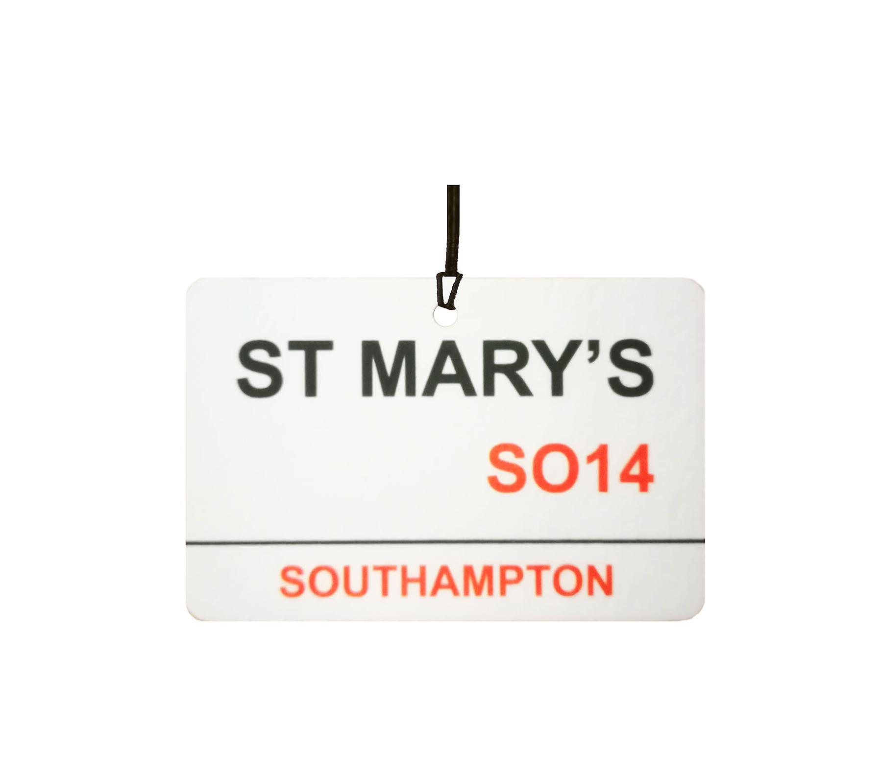 Southampton / St Mary'S Street Sign Car Air Freshener