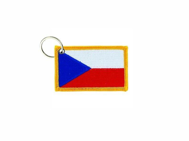 Cle Cles Key Brode Patch Ecusson Badge Flag Czech