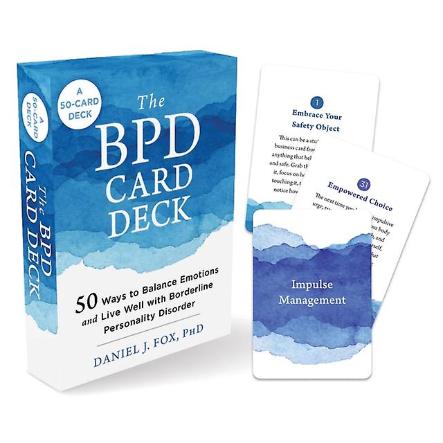 The Bpd Card Deck by Daniel Fox Paperback Book