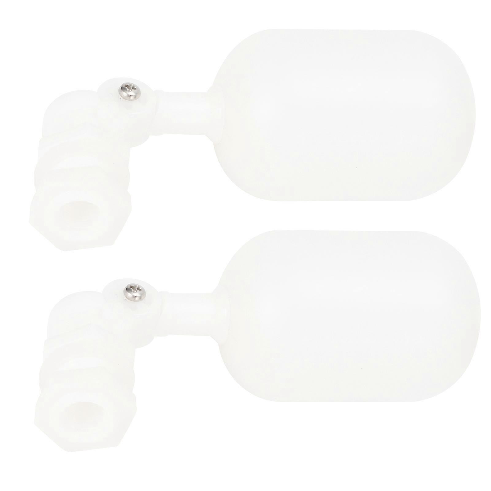2PCS G3/8in Male Thread Plastic Float Valve Auto Water Level Control for Water Tank Tower Supply