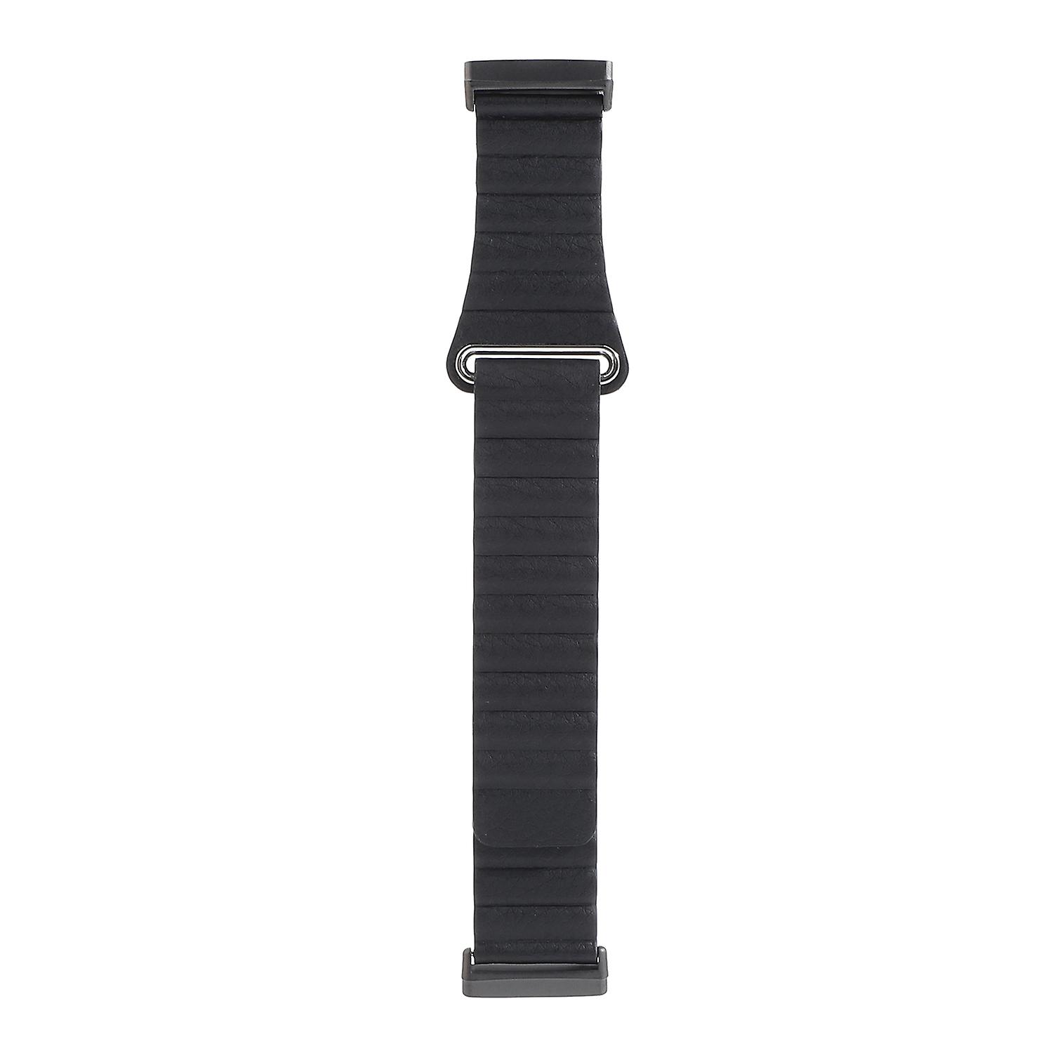 Genuine Leather Watchband Replacement 22mm for Fitbit Versa 3