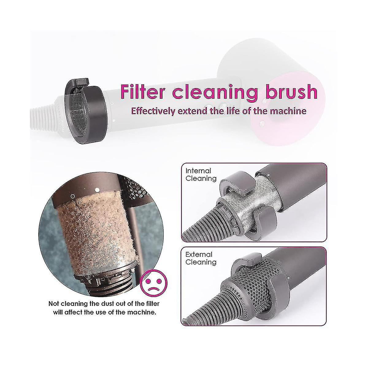 Hair Dryer Inner Filter + Outer Filter Cage For Hair Dryer Hd01 Hd03 ...