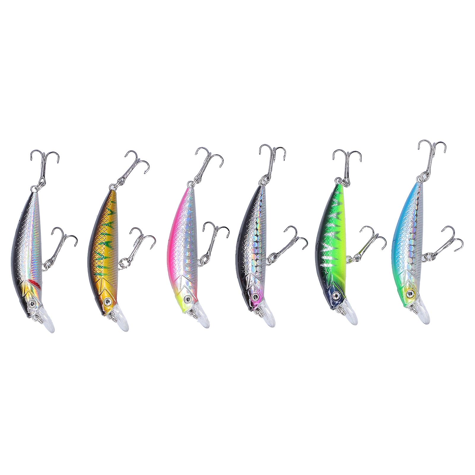 Heavy Sinking Minnow, Versatile Target Fishing Lure, Unique Lip Design Creates Unpredictable Wobbling, Perfect For Freshwater And Sea Bass,