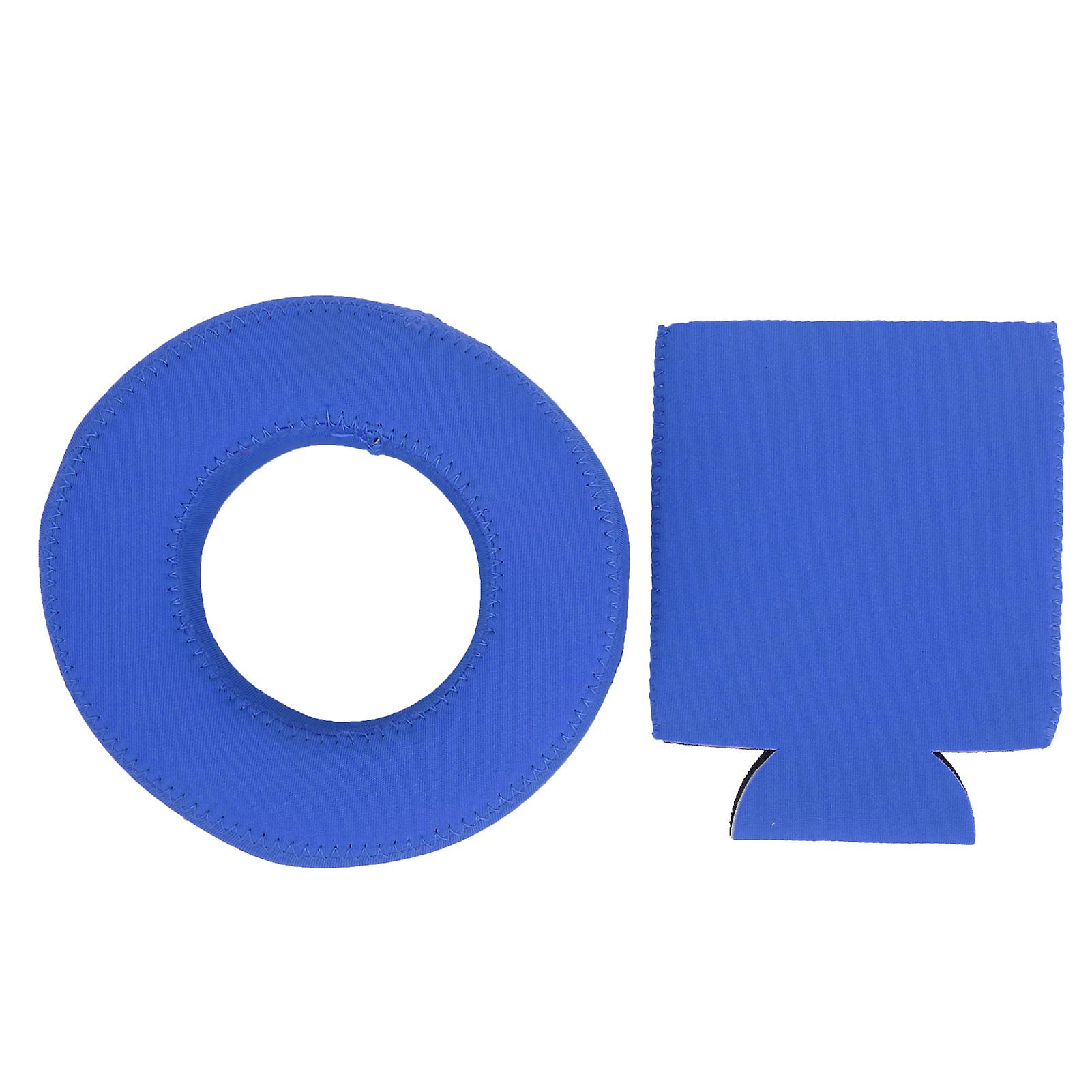 330ml Can Sleeves Drink Floats Cover Neoprene Floating Drink Holder for Swimming PoolBlue