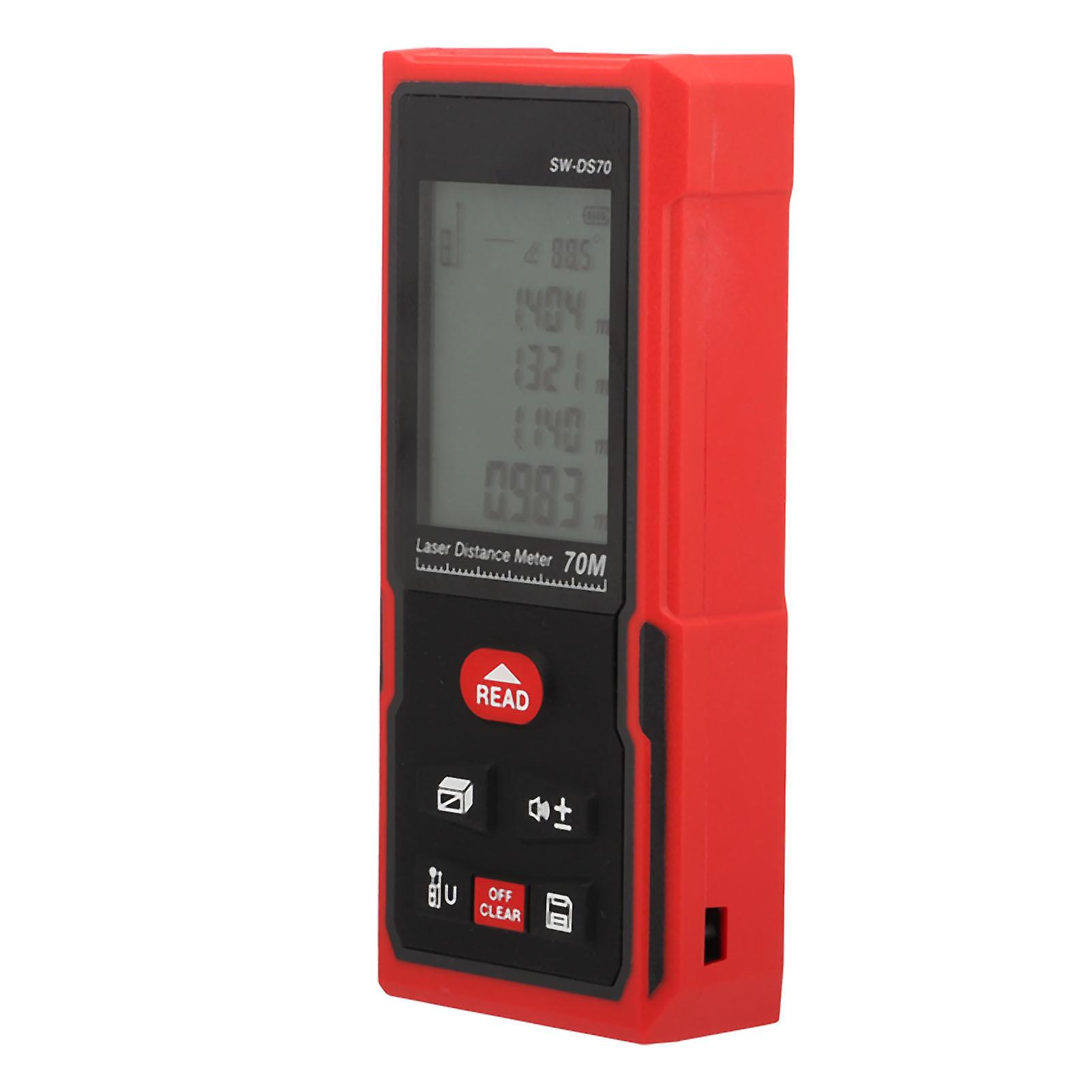 Handheld Laser Distance Meter 70m Fast Accurate Measurement