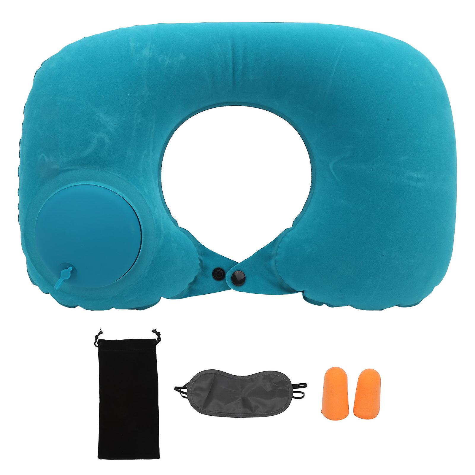 Travel pillow for office soft U shape neck support cushion inflatable