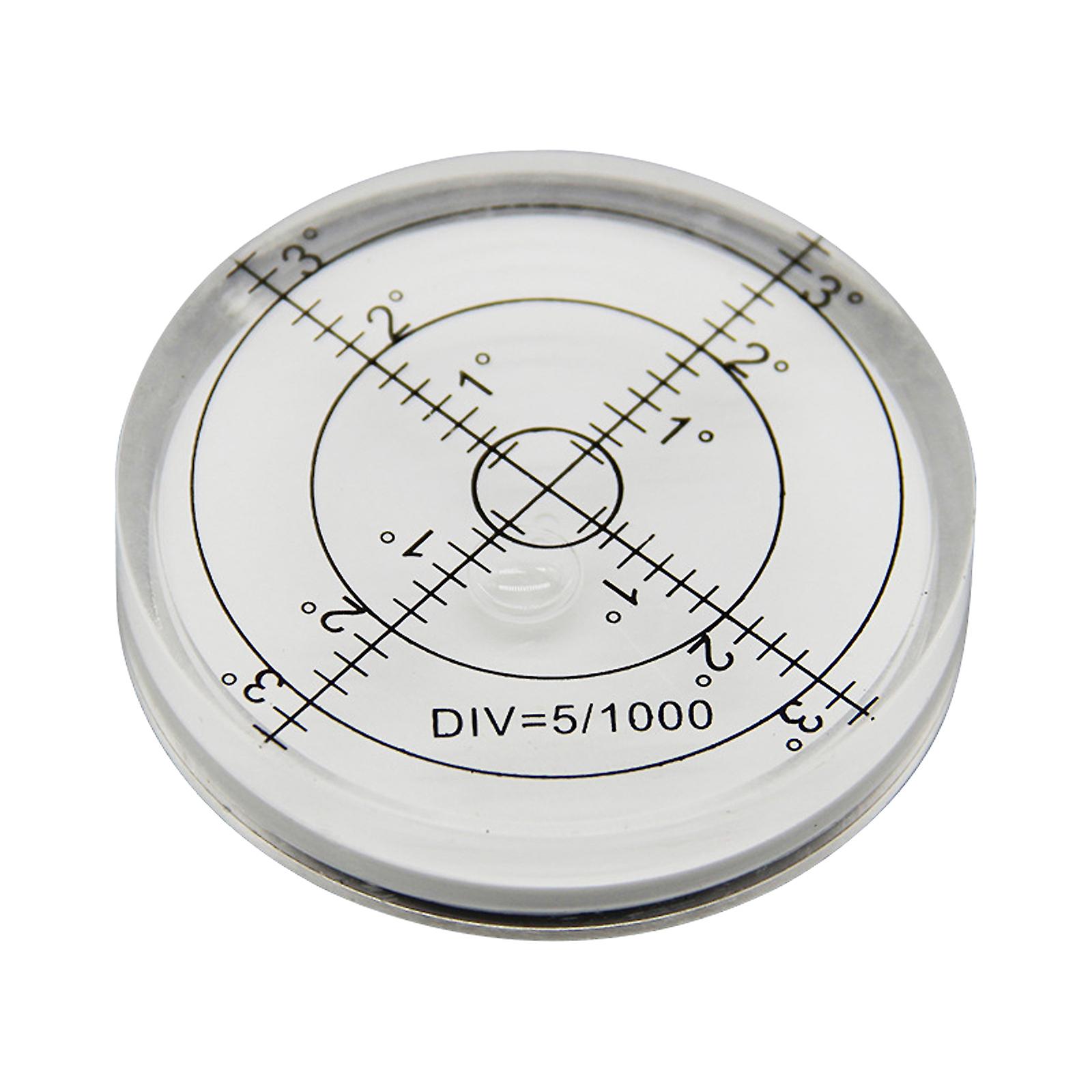 Portable Round Plastic Bubble Level 6x6x1 cm Golf Ball Marker