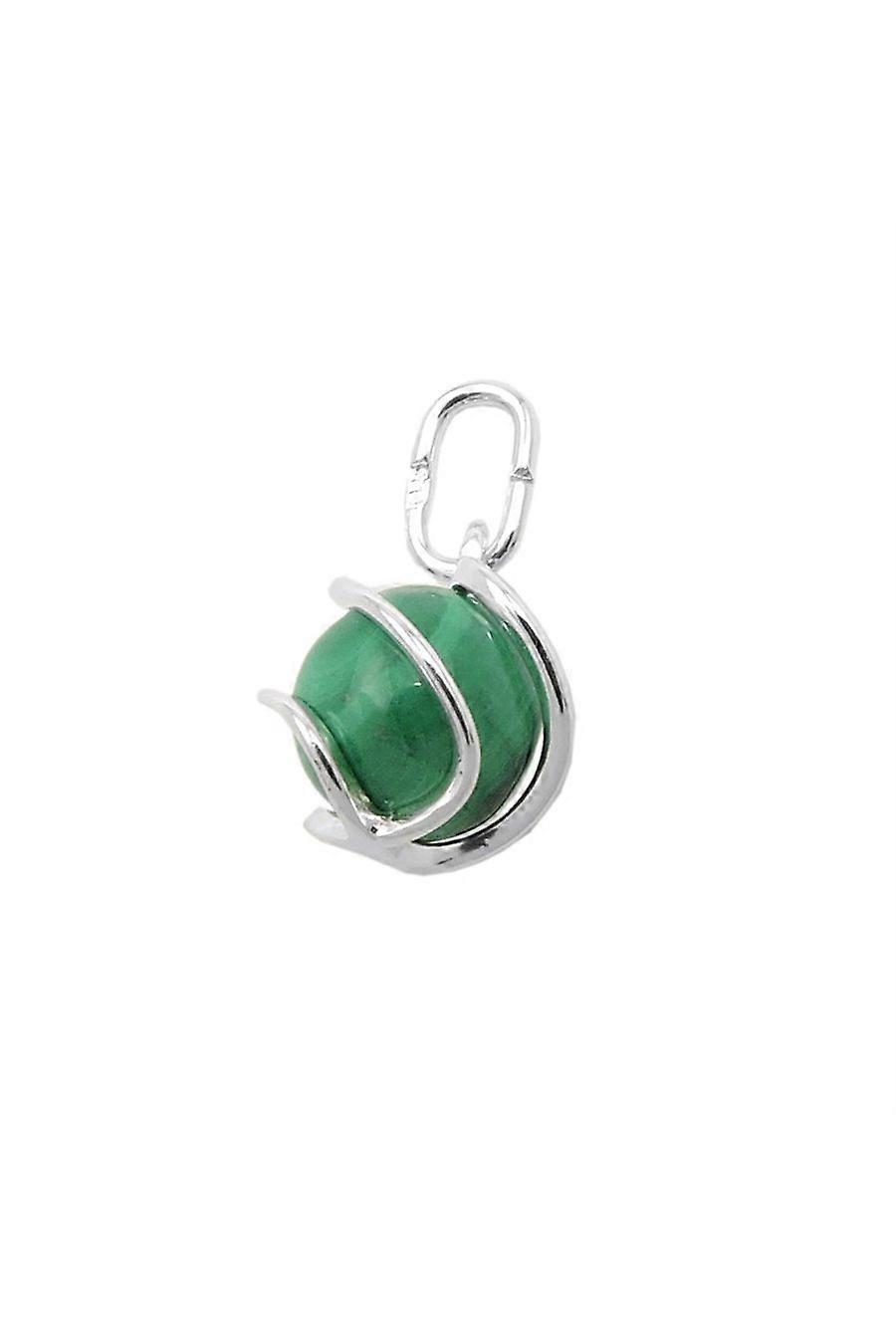 Pendant Wrapped Malachite Silver 925 - Gl93850