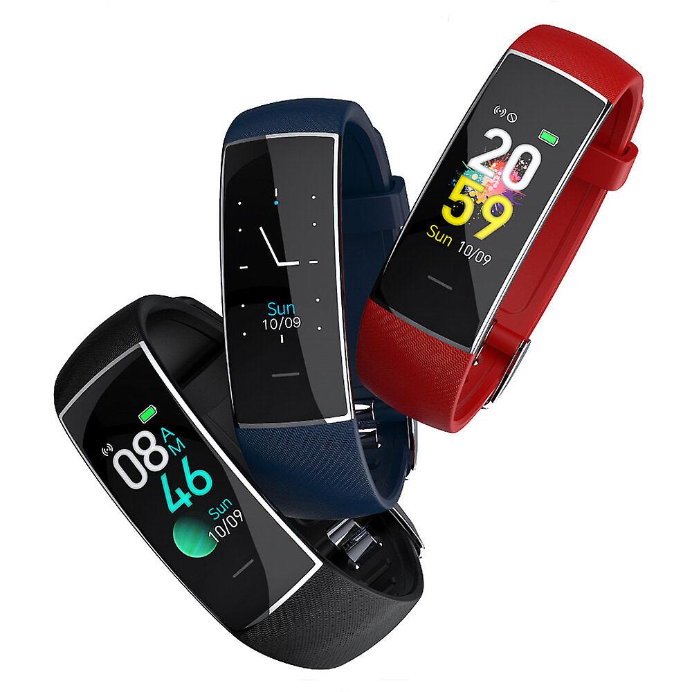 Bluetooth 5.0 Wristband Heart Rate Blood Pressure Monitor Usb Charging Music Camera Control Smart Watch