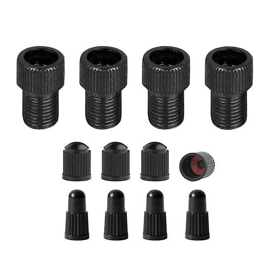 Bicycle Valve Adapter Presta to Schrader Valve Converter Rustproof Corrosion Resistant Durable Bicycle Air Compressor Tool