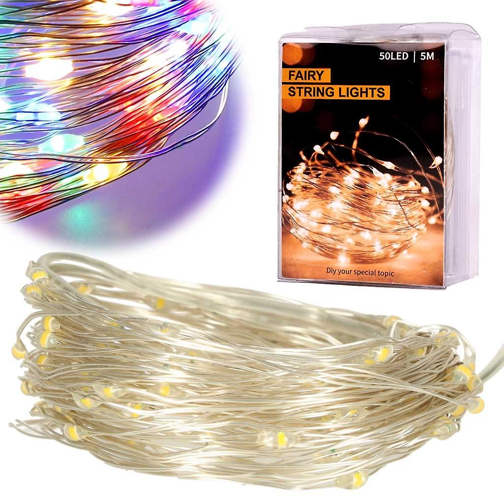 Lumini LED decorative 5m 50LED Multicolor