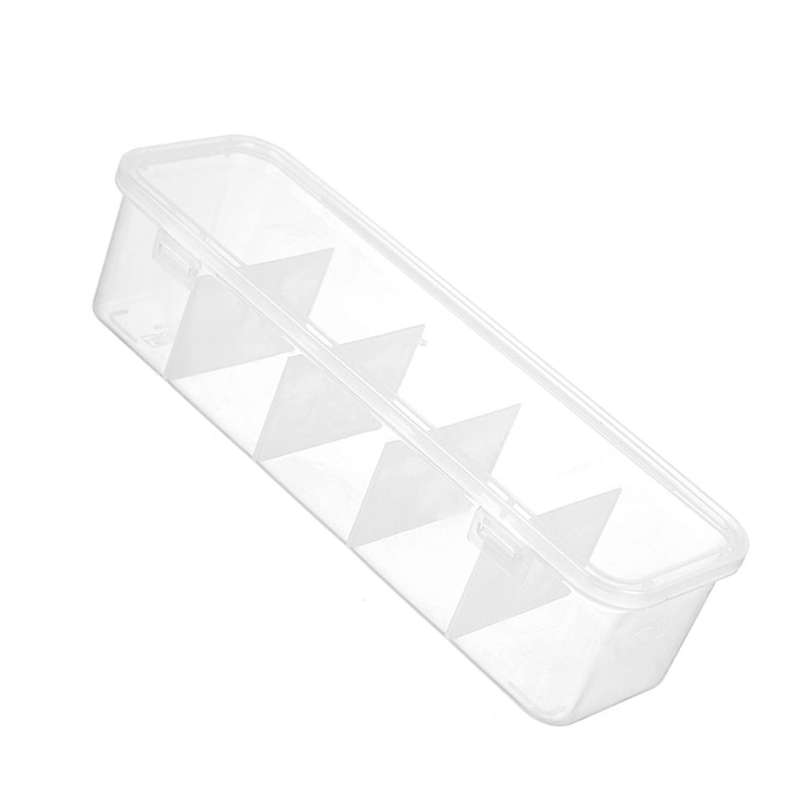 Clear Cable Box Dustproof Cord Storage Organizer Management Box Desktop Cable Storage Box for Office Travel Home 