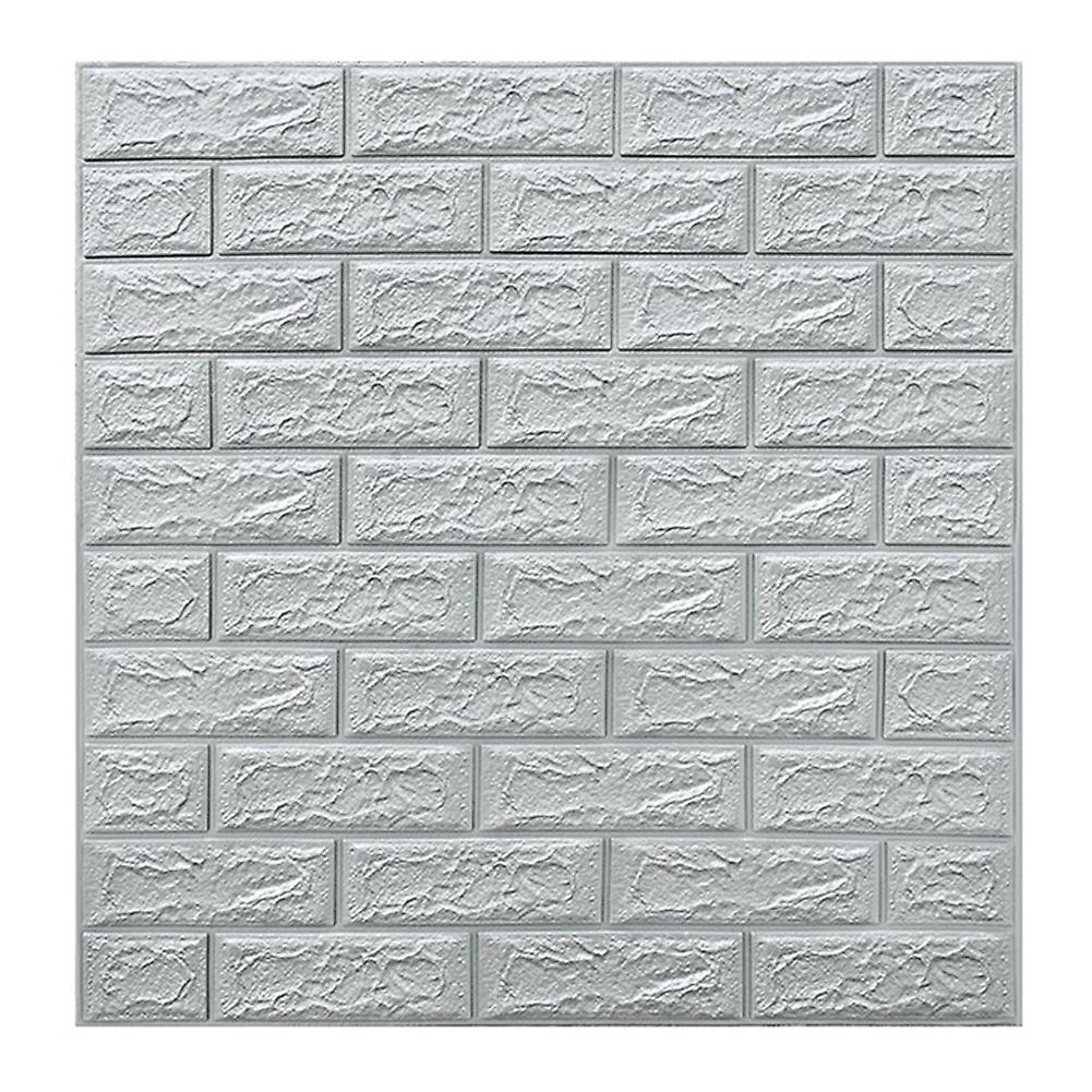 Self-adhesive Wall Panel Stone Effect Brick Pattern 3d Foam Waterproof Wallpaper