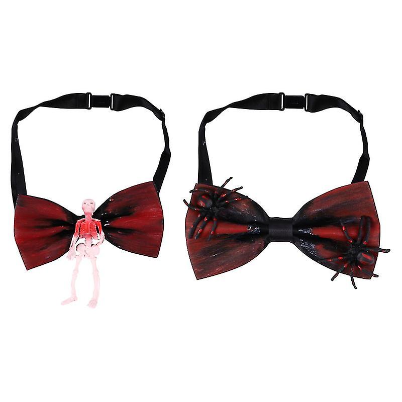 2pcs Spoof Bow Tie