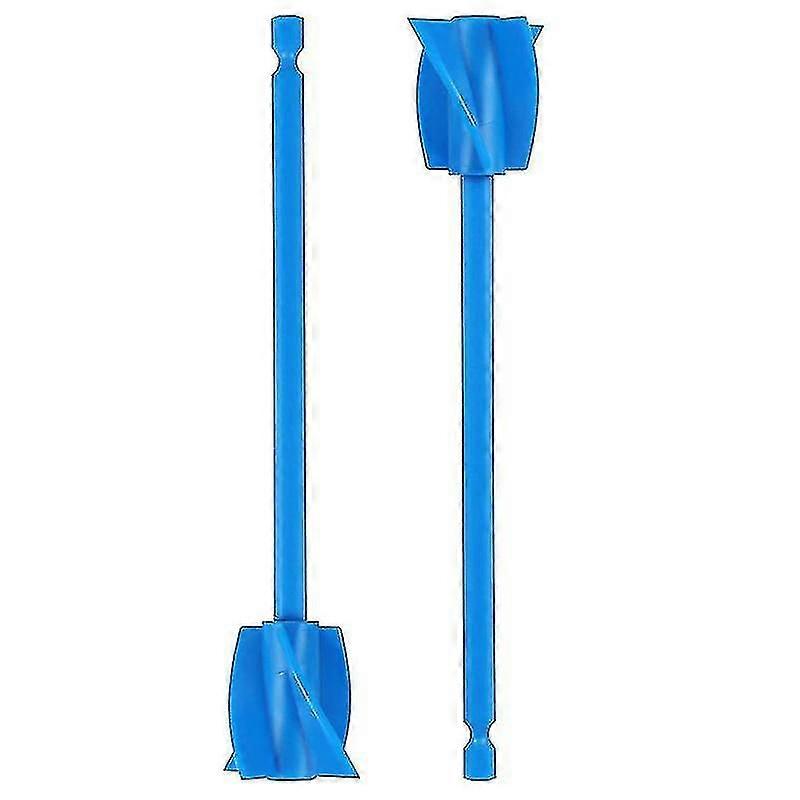 2 Pack Resin Mixer Paddles,epoxy Mixer Attachment For Drill, Reusable Paint Mixer,for Epoxy Resin,c