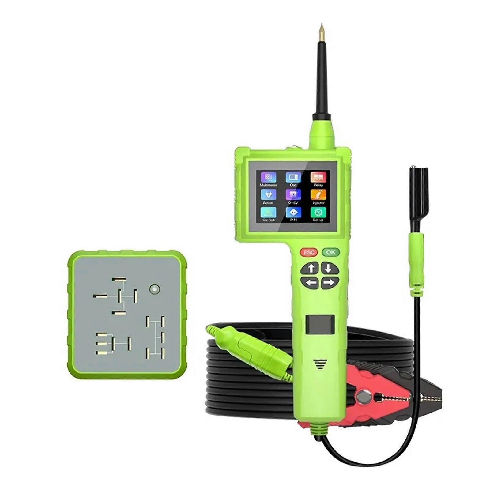 TopDiag P200 Pro Newest Smart Hook Master Edition Car Circuit Tester 9~48V Automotive Power Probe Electrical System Tester FN9U7105