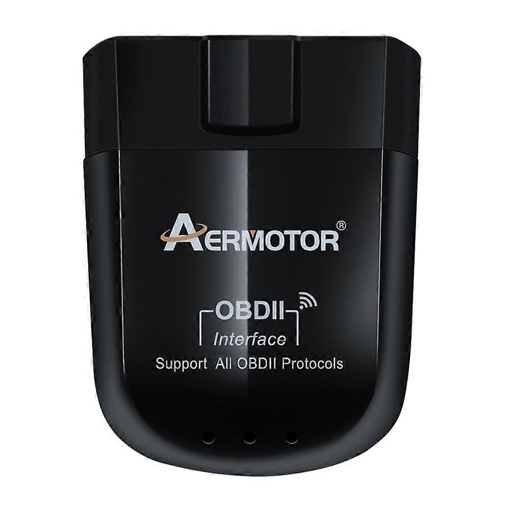 AERMOTOR ELM327 WIFI V1.5 OBD2 Scanner Car OBDII Code Reader Diagnostic Tool (Chip: PIC18F25K80)
