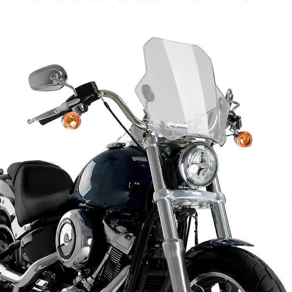 NEW Front Windscreen Windshield Screen Wind Shield Deflector Protector For HARLEY DAVIDSON SOFTAIL LOW RIDER FXLR 2018 - 2020