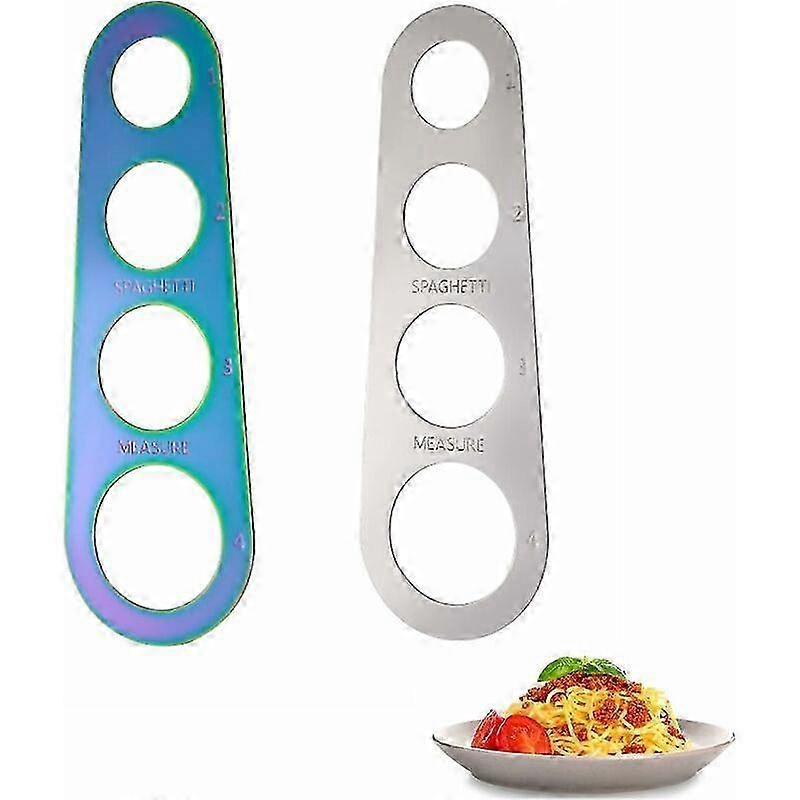 Stainless Steel Spaghetti Portion Control Measurer Tool 2pcs Kitchen Gadget