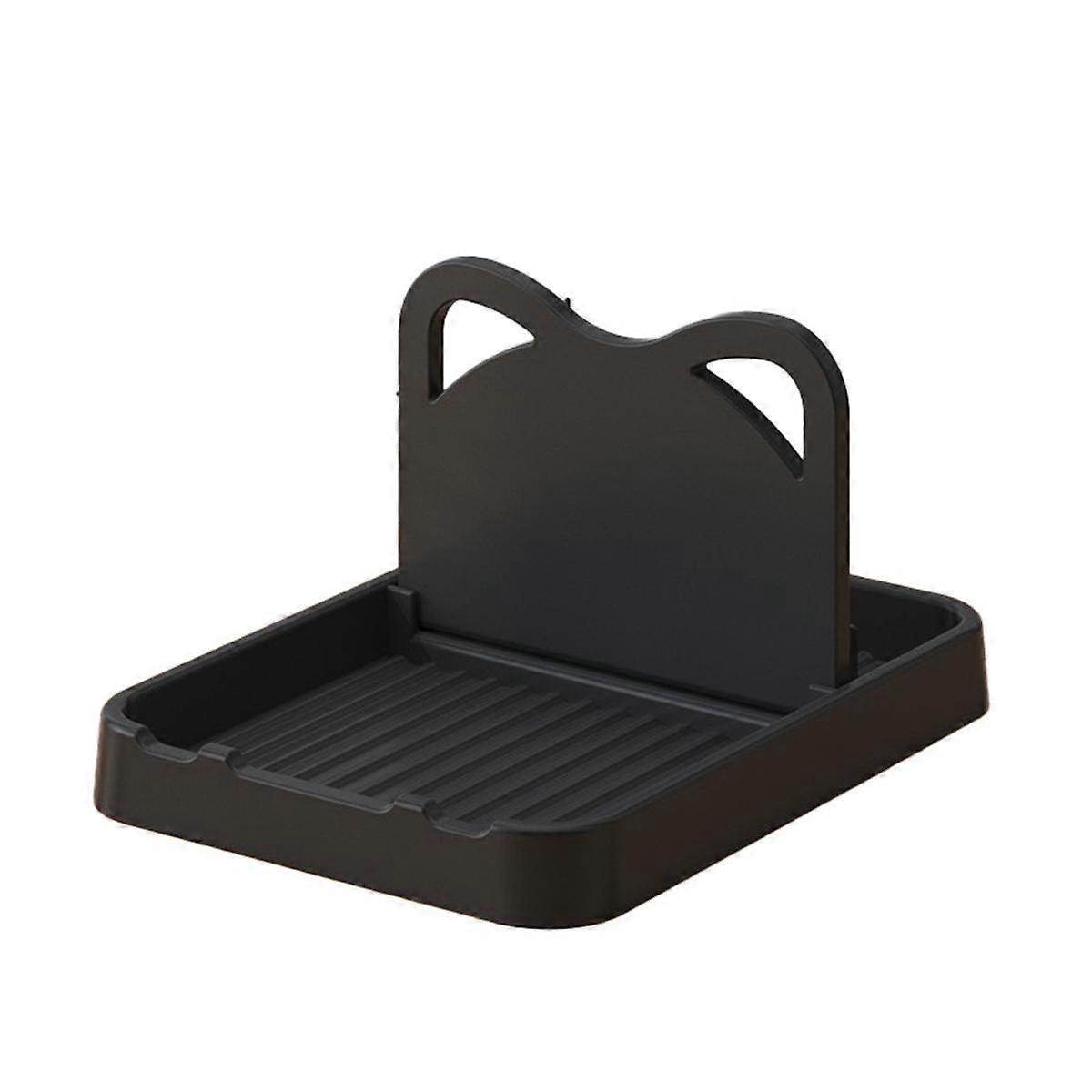 Spoon Rest with Lid Holder, Foldable Spoon Holder for Kitchen Counter, Cat Pot Lid Holder for Spoon