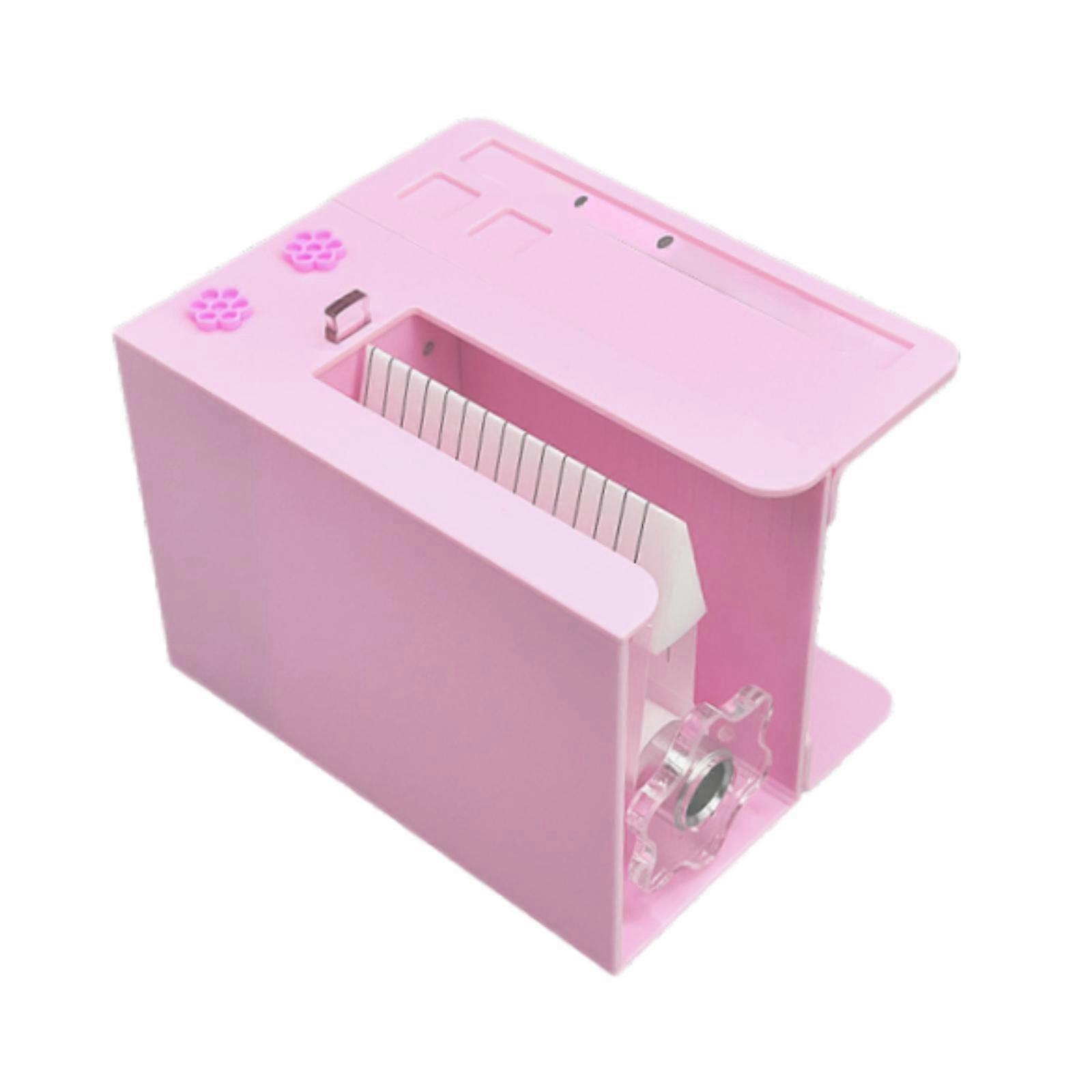 Eyelash Flowering Machine Acrylic Portable Lash Extension Fan Making Machine pink
