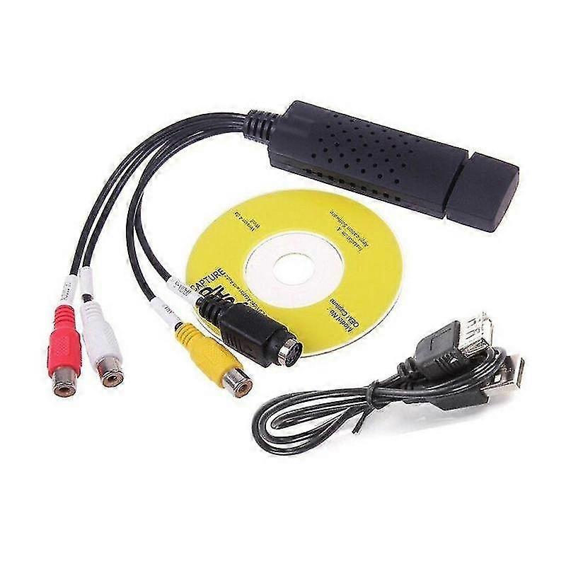 Usb 2.0 Audio Tv Video Vhs To Pc Dvd Vcr Converter Capture Adapter Card Ne