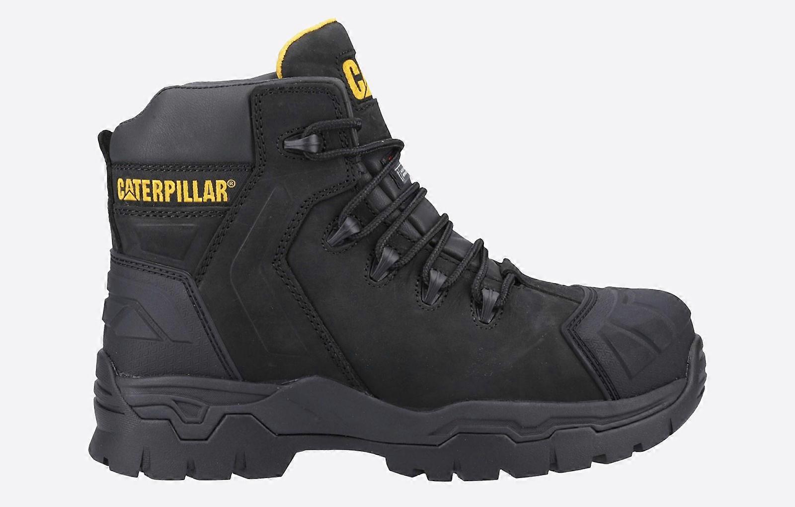 Caterpillar Everett S3 WATERPROOF Safety Boots Black