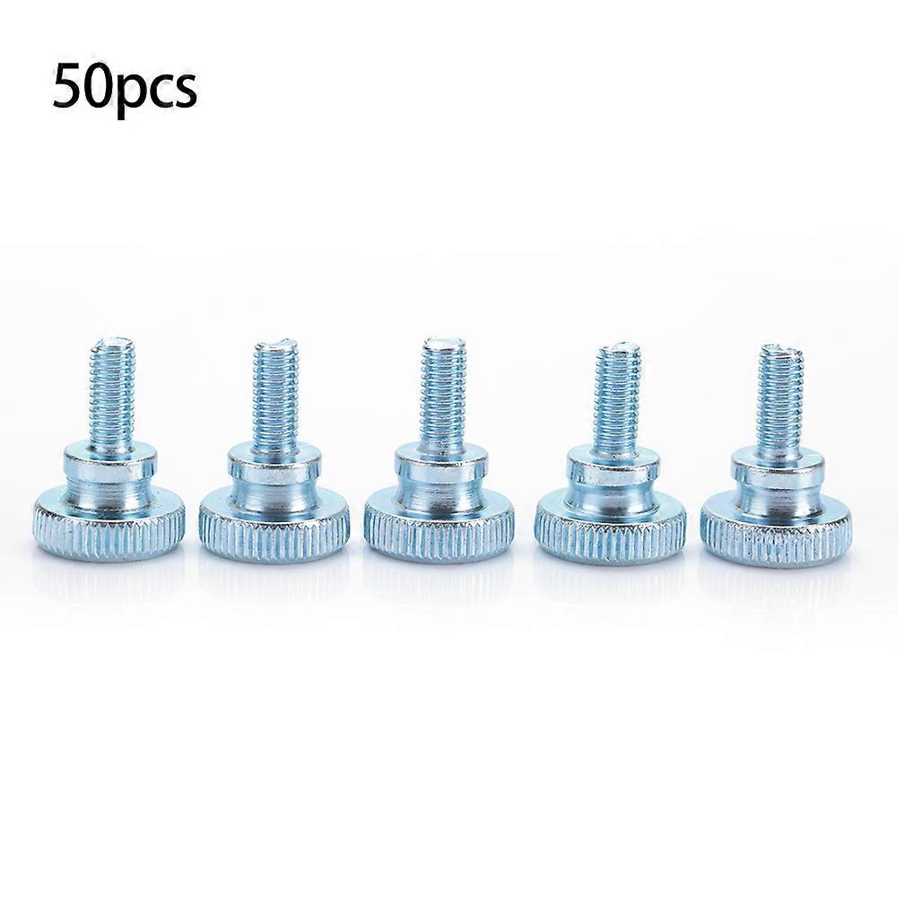 50pcs Adjustable Step Double Handle High Head Knurled Screw M5*14