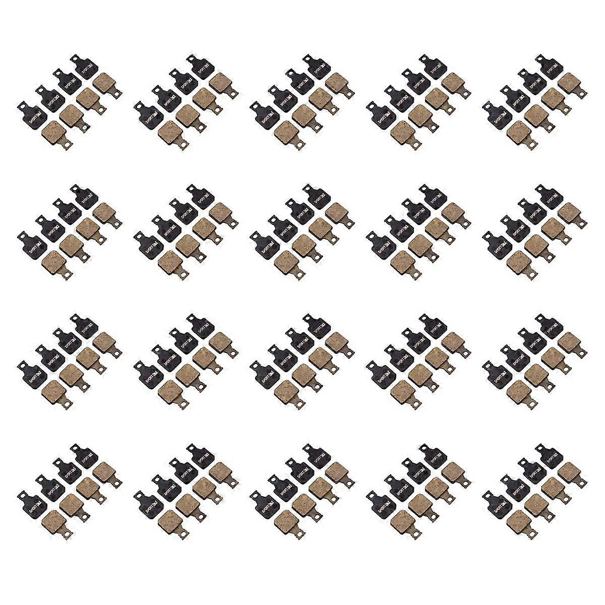 80 Pairs Resin Bicycle Disc Brake Pads for MT5 MT7 Caliper,Sport EX