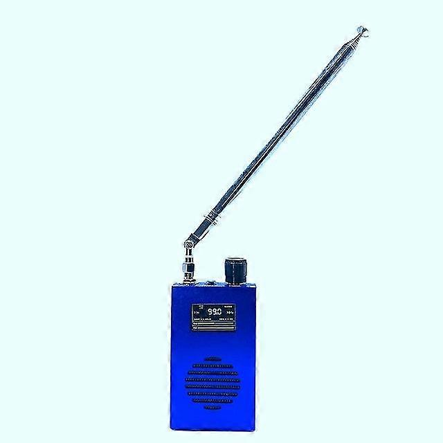New portable si4732 all band receiver fm rds am lw mw sw ssb150k-30mhz 64m-108mhz dsp radio with battery in case