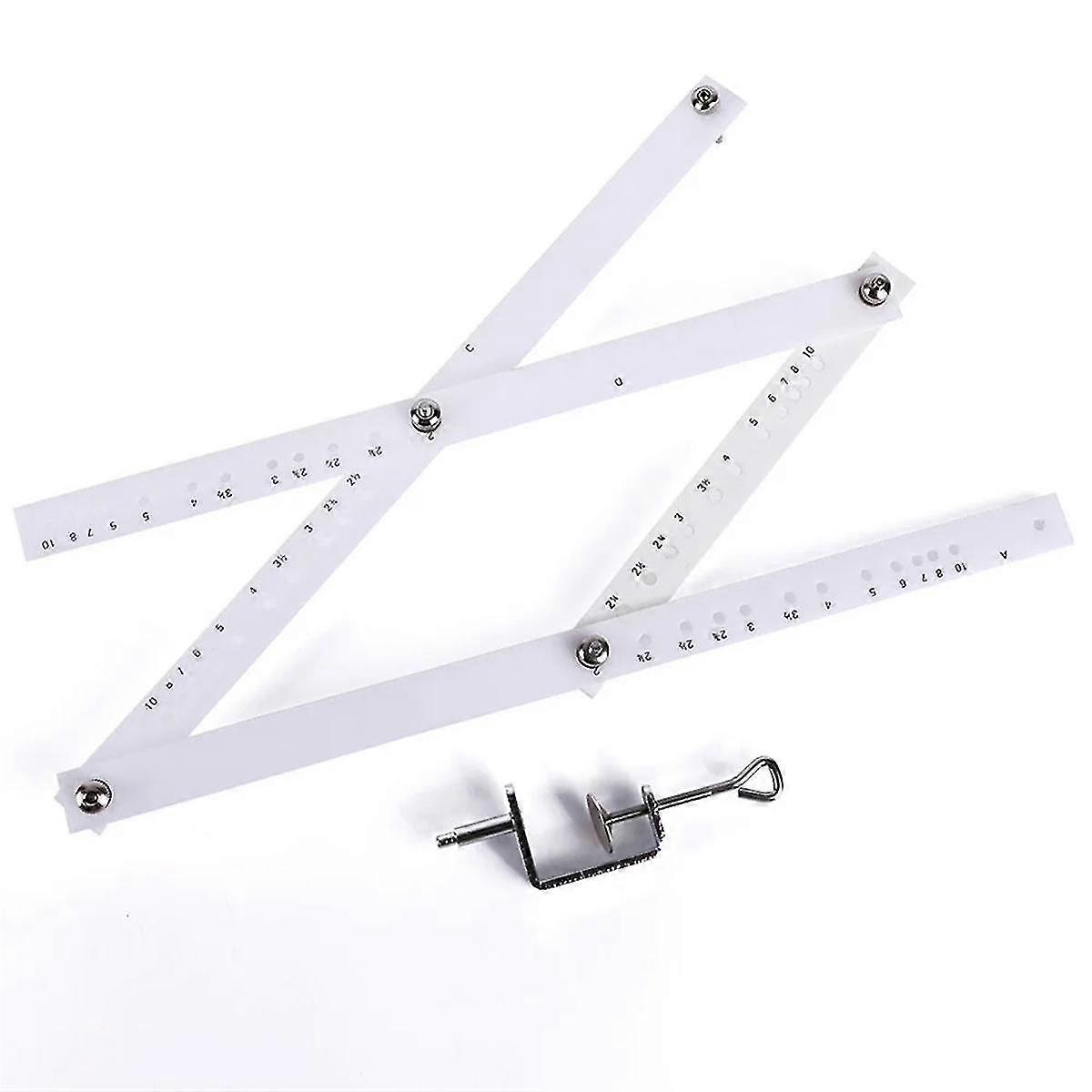 Scala Eccellente Righello Pieghevole Artista Pantografo Copia Rluers Disegnare Ingranditore Riduttore Strumento Per Ufficio S