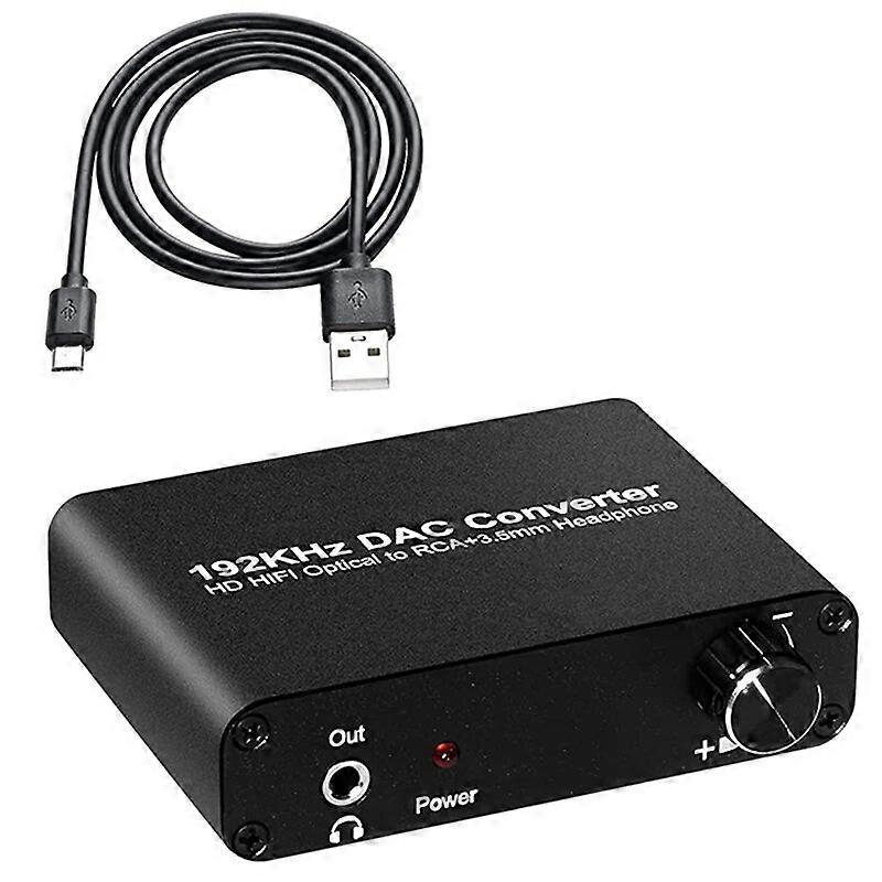 51CH DAC Converter o Decoder Digital Optical Coaxial Toslink to RCA 35mm Jack Support for DOLBY AC-3 DTS 51 20CH