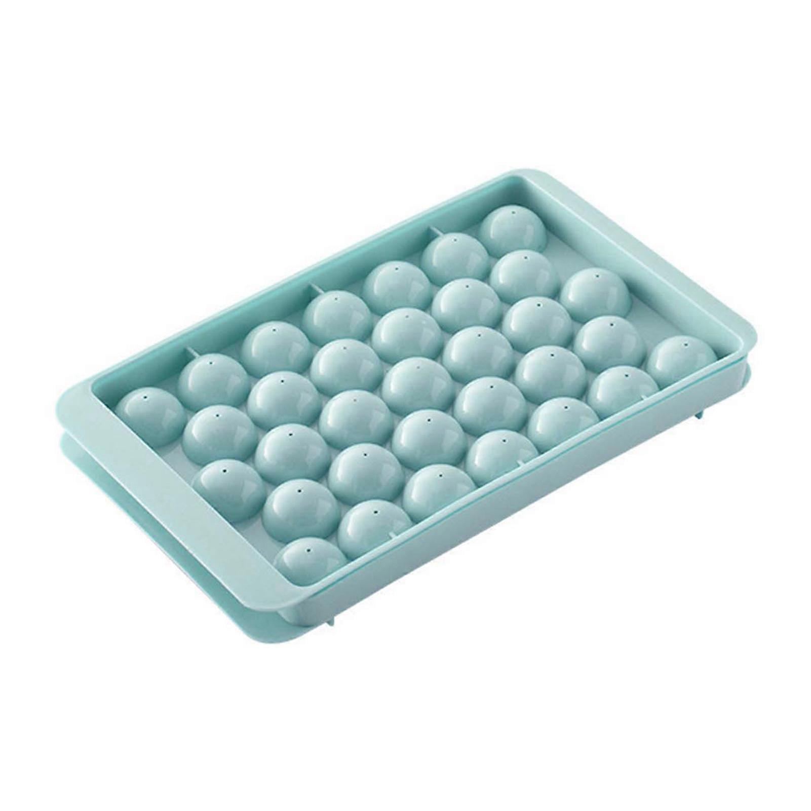 Refrigerator 33 Grid Spherical Mold Dustproof Multipurpose Food Making Template DIY Ice Tool