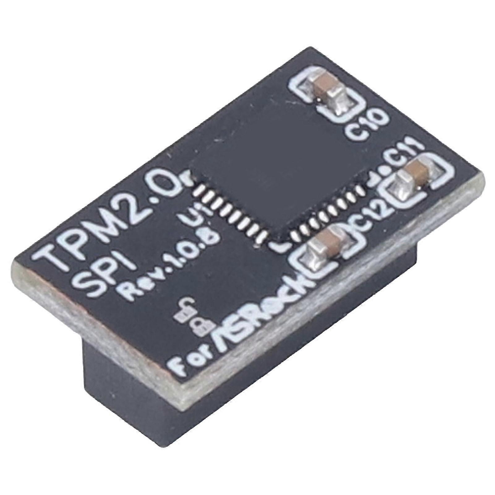 For TPM2.0 Module 14 Pin SPI Remote Card Encryption Security Board for Asrock Motherboard