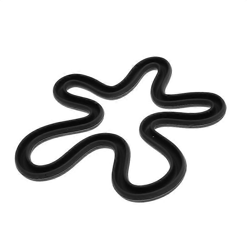 Nordic Style Irregular Shape Silicone Heat insulation Pad Tableware Placement Stackable Cup Mat Coasters